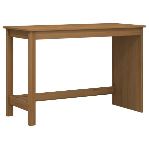 Комплект бюро и подвижен шкаф с чекмедже MOSS 2 pcs Кехлибарен