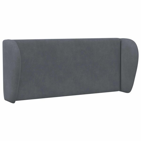 Ушичка на таблата Тъмен сив 40 x 23 x 6 см Кадифе