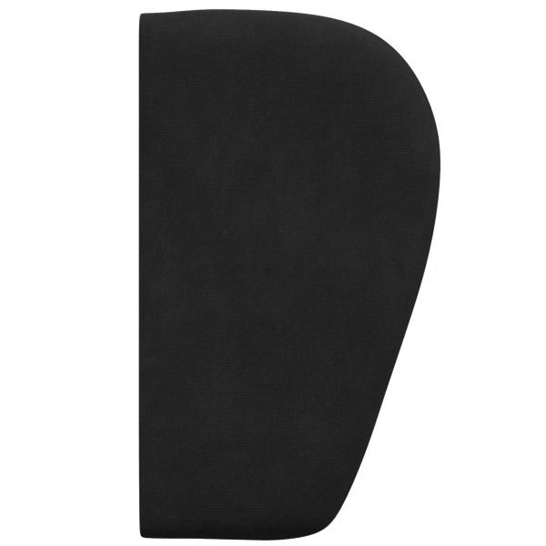 Ушичка на таблата Черно 40 x 23 x 6 см Кадифе