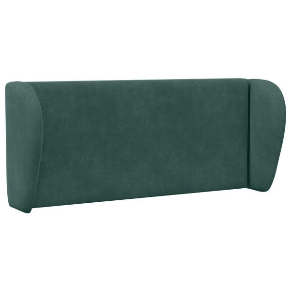 Ушичка на таблата Зелен 40 x 23 x 6 см Кадифе