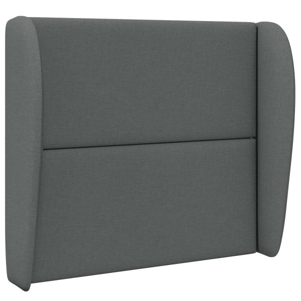 Ушичка на таблата Тъмен сив 80 x 23 x 6 см текстил