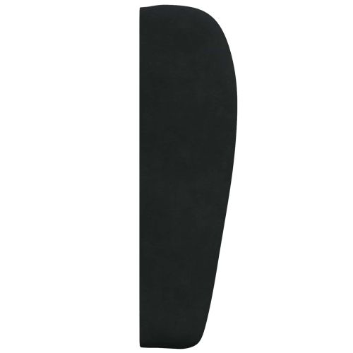 Ушичка на таблата Черно 80 x 23 x 6 см Кадифе