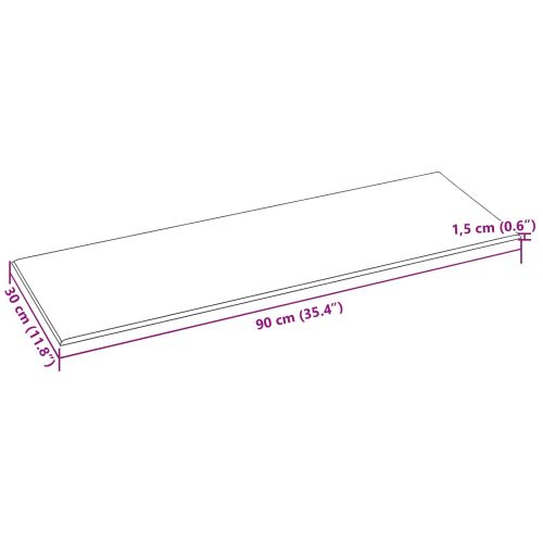Стенно табло за легло 12 pcs Черен 90 x 30 cm текстил