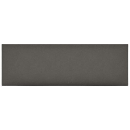 Стенно табло за легло 12 pcs Сив 90 x 30 cm текстил