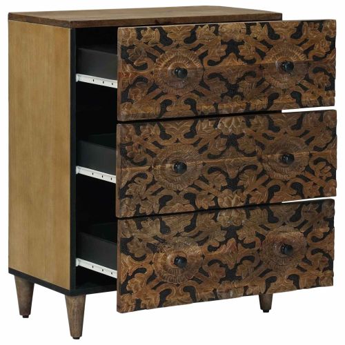 Шкаф за съхранение Кафяво 60 x 33,5 x 75 см