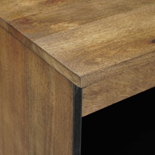 Служебен шкаф Кафяво 60 x 33,5 x 75 см Солидно мангово дърво