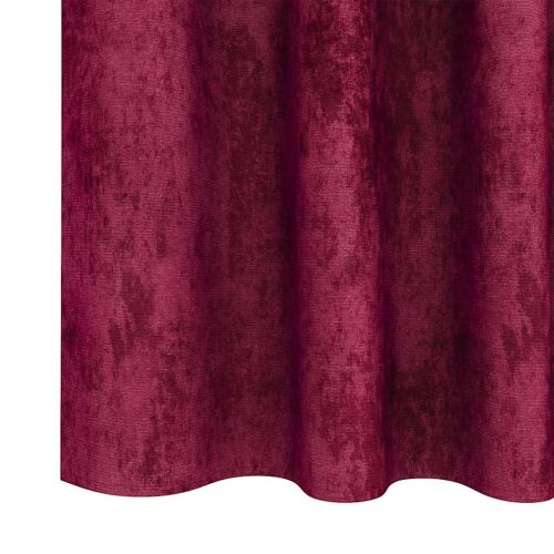 Кадифени завеси С завеси 2 pcs виненочервен 225 x 140 см Кадифе