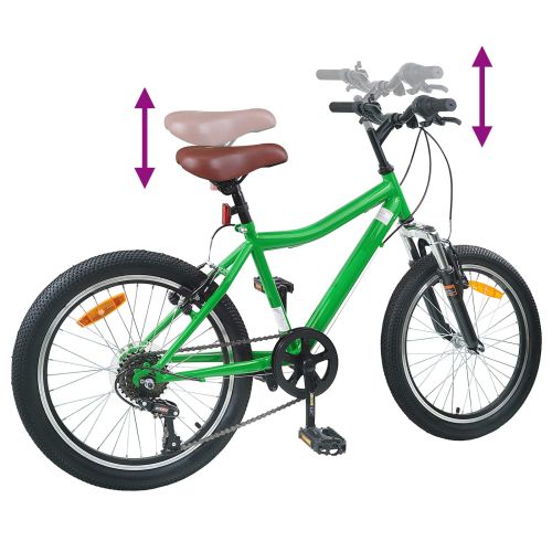 Детски Велосипед 24 инча 6-Speed за деца на възраст 8-12 години