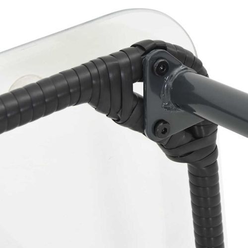 Градинска маса Черно 80 x 40 x 45 см полиратан