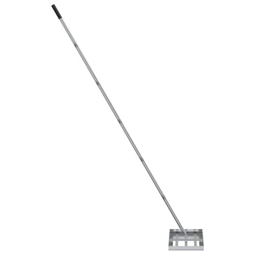 Градинска рейка Сребрист 45 x 25 x 200 см Неръждаема стомана