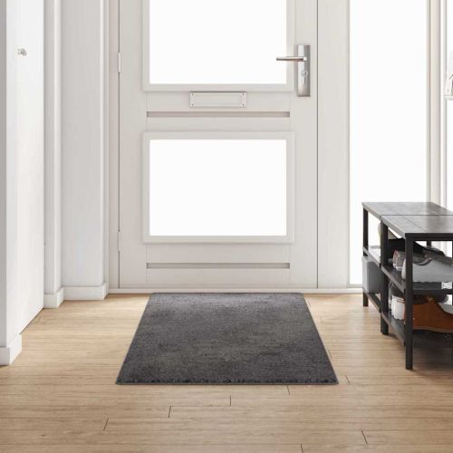 Килим пътека Сив 80 x 250 cm 100% Полипропиленов Тапициран