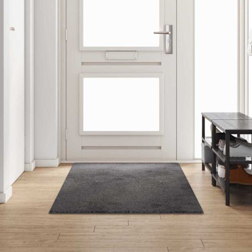 Килим пътека Сив 100 x 250 cm 100% Полипропиленов Тапициран
