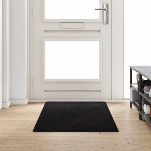 Килим пътека Черно 80 x 200 cm 100% Полипропиленов Тапициран