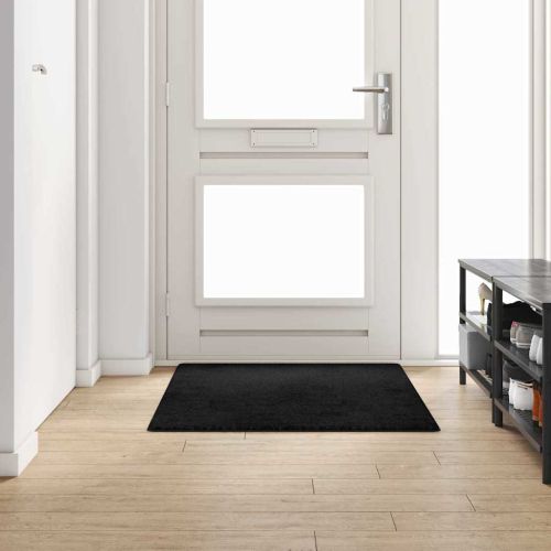 Килим пътека Черно 100 x 150 cm 100% Полипропиленов Тапициран
