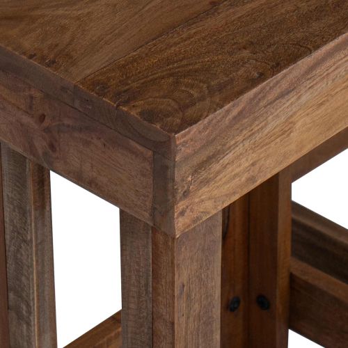 Стойка за растения 2 pcs Кафяво 70 x 11 x 27 см