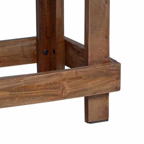 Стойка за растения 2 pcs Кафяво 70 x 11 x 27 см