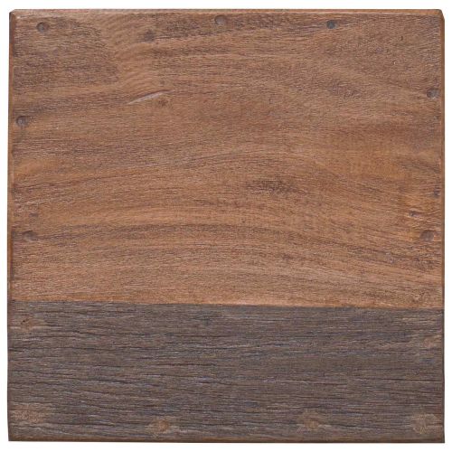 Стук Естествен 29 x 29 x 48 см Масивна регенерирана дървесина