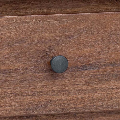 Бюро Кафяво 110 x 30 x 79 см Масивно махагоново дърво