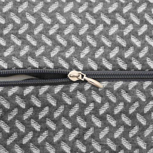 Коленен възглавница Сив 26 x 21,5 x 15 см Мемори пяна