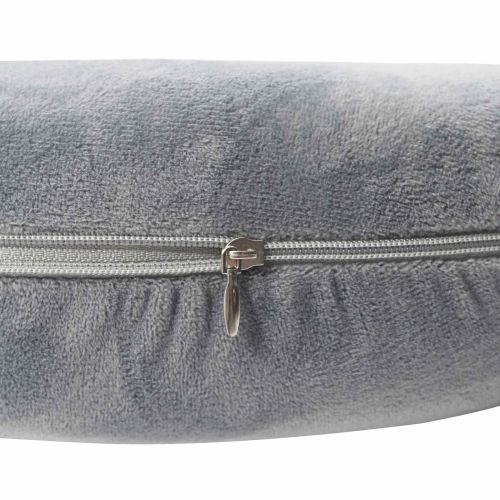 Пътна възглавница за врата Сив Мемори пяна 27 x 27 x 8,5 см