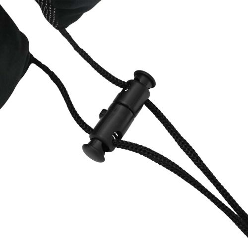 Пътен възглавник за врат Черен 27 x 26 x 14 см Мемори пяна