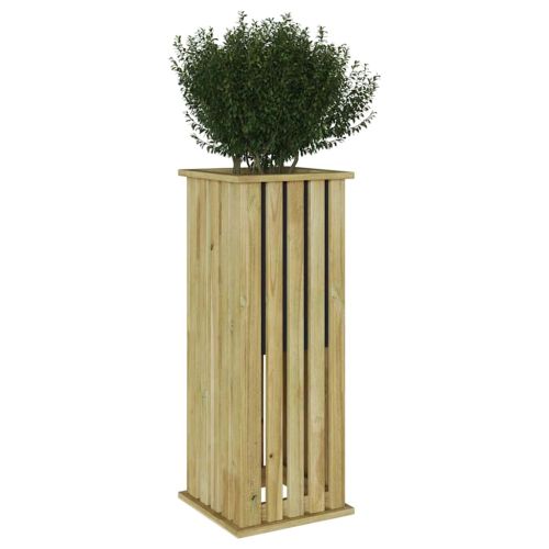 Градинарски кутии Кафяво 33 x 33 x 85 см