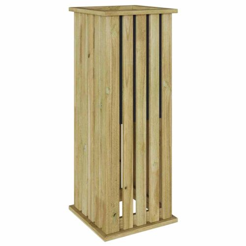 Градинарски кутии Кафяво 33 x 33 x 85 см