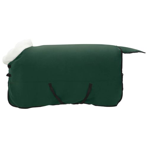 Конско одеяло Пълно тъмно зелено 165 cm Полар флийс