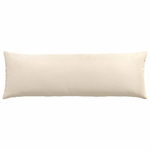 Диван възглавници 2 pcs Бежово 120 x 40 cm текстил