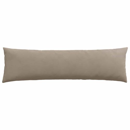 Диван възглавници 2 pcs Таупе 145 x 40 см текстил
