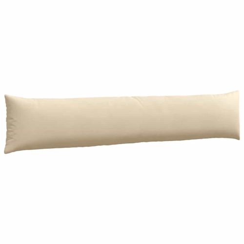Диван възглавници 2 pcs Крем 200 x 40 см текстил
