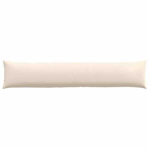Диван възглавници 2 pcs Бежово 200 x 40 см текстил