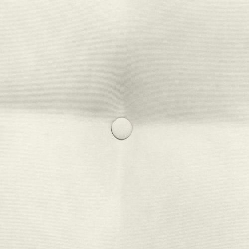 Възглавница за гръб Крем 45 x 24 x 50 см Кадифе