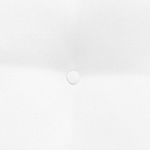 Възглавница за гръб Бяло 60 x 24 x 50 см текстил