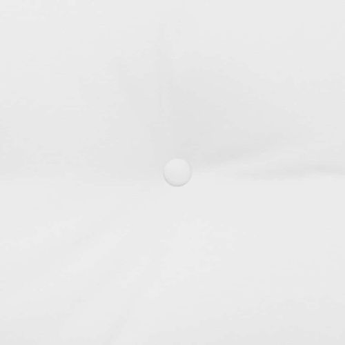 Възглавница за гръб Бяло 100 x 24 x 50 см текстил