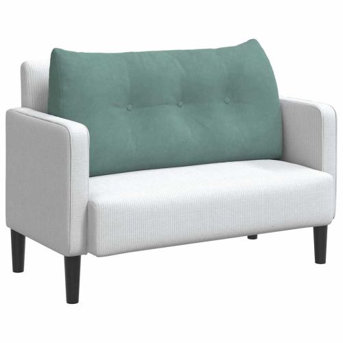 Възглавница за гръб Морско зелено 100 x 24 x 50 см Кадифе