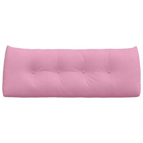 Възглавница за гръб Розово 120 x 24 x 50 см текстил