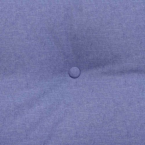 Възглавница за гръб Дънково син 160 x 24 x 50 см текстил