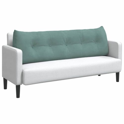 Възглавница за гръб Морско зелено 160 x 24 x 50 см Кадифе