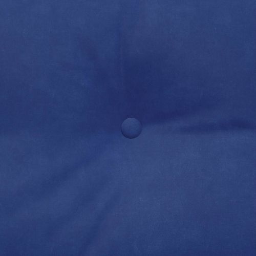 Възглавница за гръб Полицейско синьо 160 x 24 x 50 см Кадифе