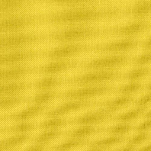 Възглавница за гръб Светло жълто 180 x 24 x 50 см текстил