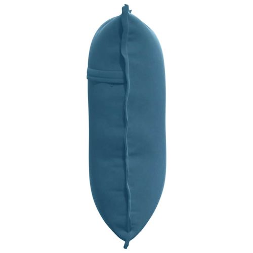 Възглавница за гръб Синьо 60 x 50 cm Кордюрова тъкан