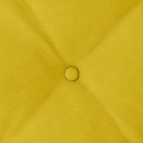 Възглавница за гръб Жълто 60 x 50 cm Кордюрова тъкан