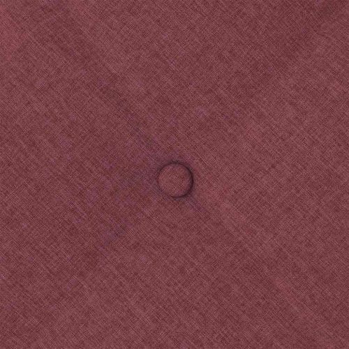 Възглавница за гръб Виненочервен 80 x 19 x 50 см текстил