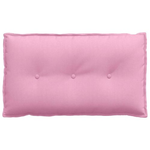 Възглавница за гръб Розово 80 x 19 x 50 см текстил