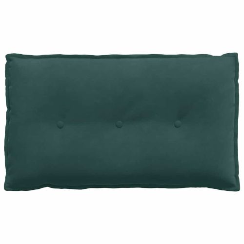 Възглавница за гръб Тъмен зелен 80 x 50 cm Кордюрова тъкан