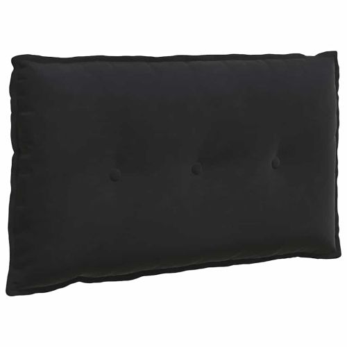 Възглавница за гръб Черно 80 x 50 cm Кордюрова тъкан