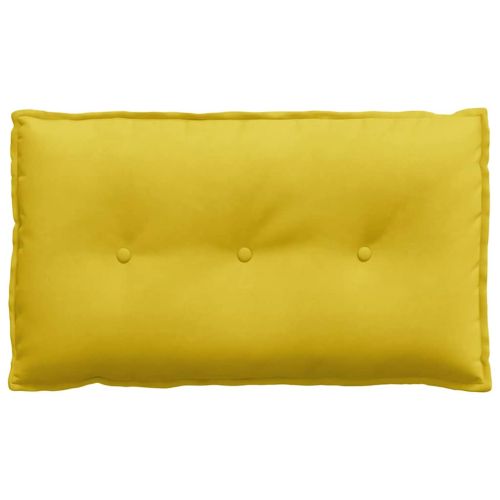 Възглавница за гръб Жълто 80 x 50 cm Кордюрова тъкан