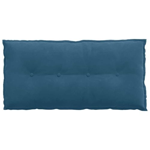 Възглавница за гръб Синьо 100 x 50 cm Кордюрова тъкан