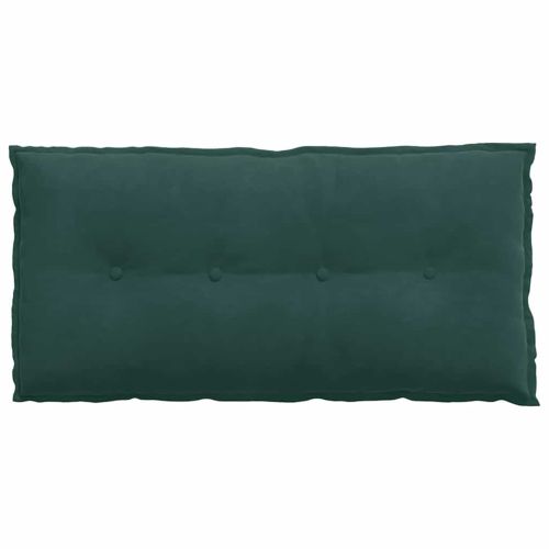 Възглавница за гръб Тъмен зелен 100 x 50 cm Кордюрова тъкан